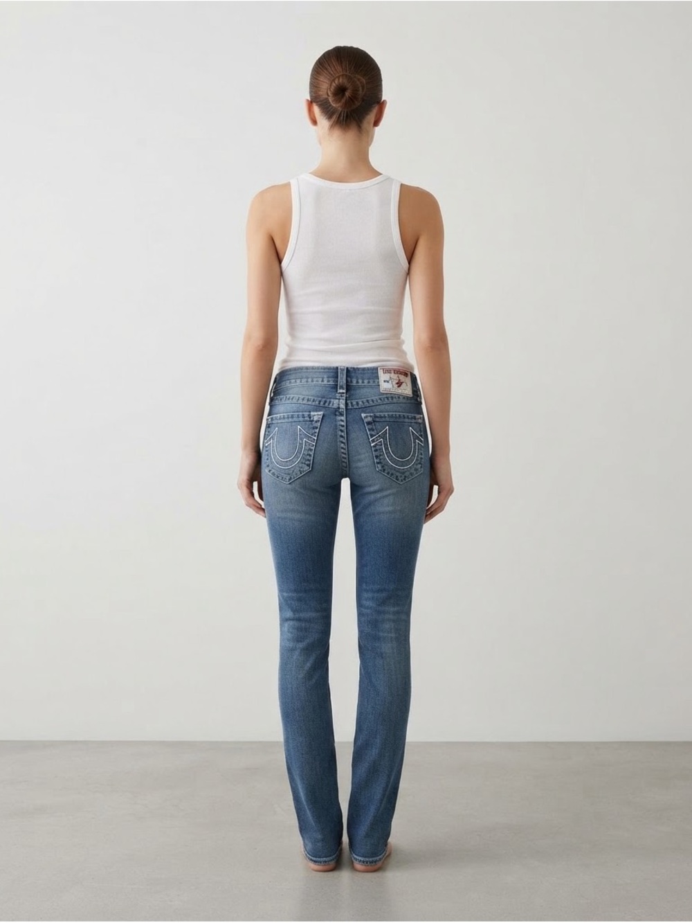 Vintage True Religion Jeans Women's Size 29 Skinny Blue Denim